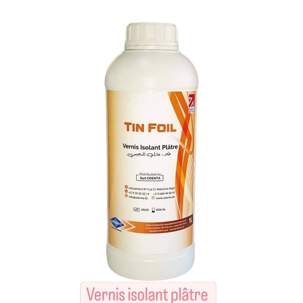 vernis isolant platre